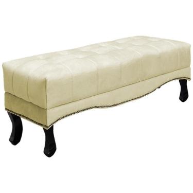 Imagem de Puff Recamier Retro Vic 160cm Suede 1100 Ezz 1100