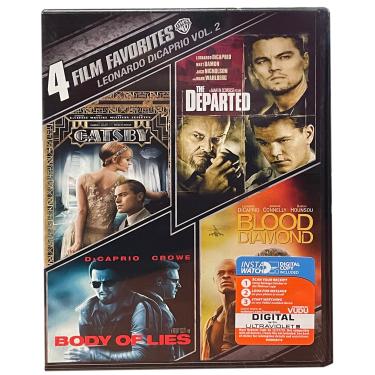 Imagem de 4 Film Favorites: Leonardo DiCaprio Volume 2 (DVD)