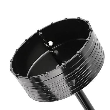 Imagem de GUICGOC Serra Copo de Concreto de 152 Mm/6 Polegadas com Biela Sds Max, Serra Copo de Cimento para Concreto, Cimento, Tijolo, Parede, Pedra, Preto (152 Mm (6 Polegadas))
