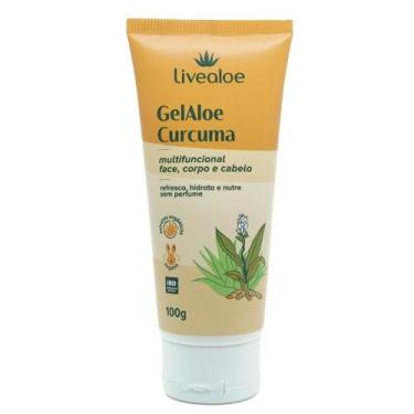 Imagem de Gel Aloe Curcuma 100Ml Livealoe