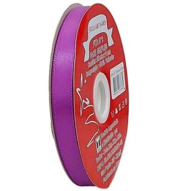 Imagem de Fita de Cetim Trader 10mm N2 com 50 Metros, COR 046 ROXO, 50 METROS