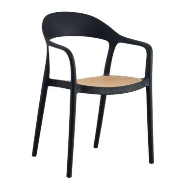 Imagem de Cadeira Lia com Braço - Preta