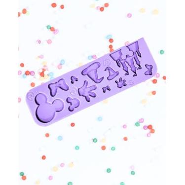 Imagem de F1860 molde de silicone ratinho confeitaria biscuit - Confeitaria dos 