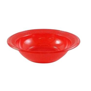 Imagem de Prato Fundo Bio Cumbuca 15cm Vermelho Trik - 10 unid - Trik Trik