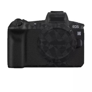 Imagem de JERXTTON Película de decalque para Canon EOS RP película de vinil antirarranhões Mirrorless Camera Body Protector Coat (Triângulo Preto)