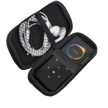 Imagem de Capa compatível com Lamshaw Vaktare Gud, estojo de transporte de EVA durável, à prova de choque e leve, compatível com Vaktare Gud Mp3 Player (preto)