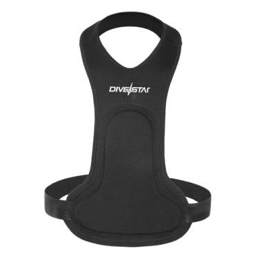 Imagem de simhoa Spearfishing Pad almofada de mergulho com traje de mergulho confortável neoprene portátil Top protetor para pesca livre para