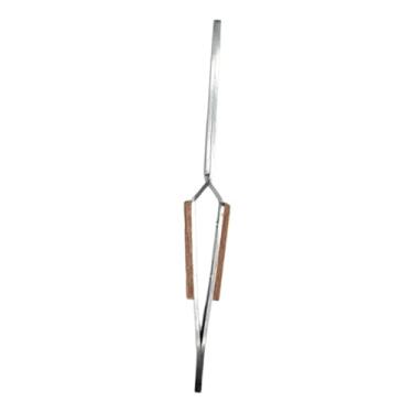 Imagem de predolo FALSO EMPLANHO de UNIDAS Tweezers Ferramenta de metal C Curve UNIF Art Sculpting Tool Pincher de arte para acrílico e gel em casa, Alça de Madeira Amarela