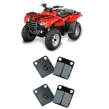 Imagem de Kit Pastilha Freio Dianteiro Quadriciclo Yamaha Grizzly 350 - AUTHO MI