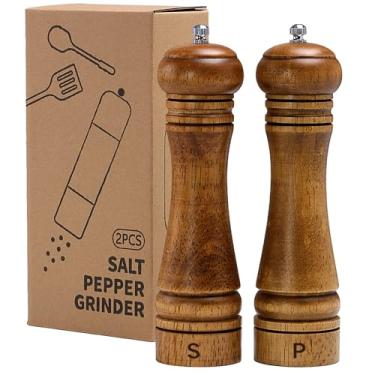 Imagem de Conjunto de moedor de sal e pimenta acrílico premium (20.3 cm - 2 pacotes)