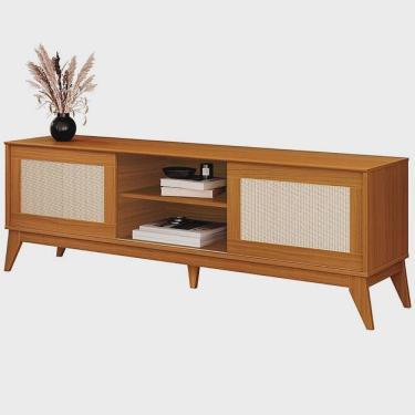 Imagem de Rack Andros para TV até 65 Polegadas 2 Portas edn Cor Cedro