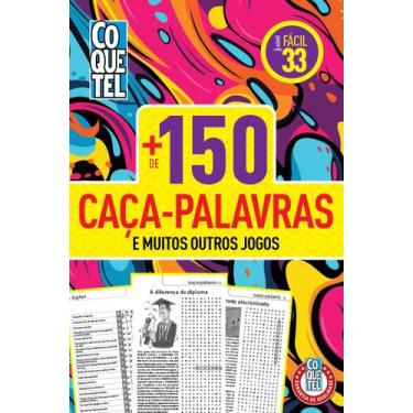 Imagem de Livro - Livro Coquetel + 150 Caça-Palavras Fácil 33