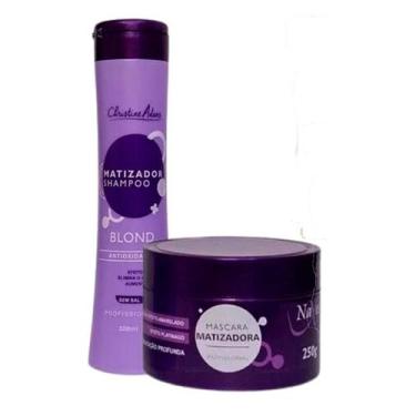 Imagem de Shampoo Blond Loiro Ativador Tons Intenso Profissional 300ml Naxos