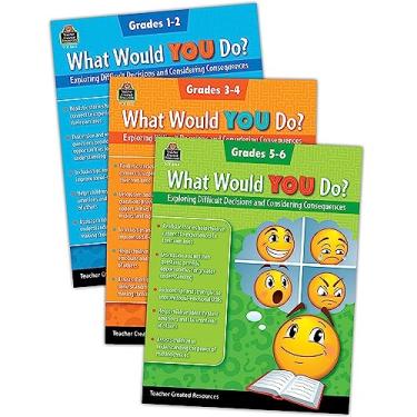 Imagem de Teacher Created Resources O que você faria? Conjunto de 3