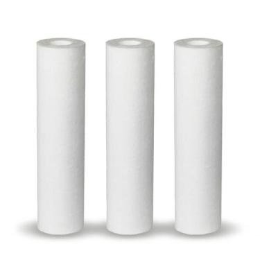 Imagem de Kit 3 Refis Polipropileno Para Filtro Caixa De Água 9.3/4 - Royal B&B,