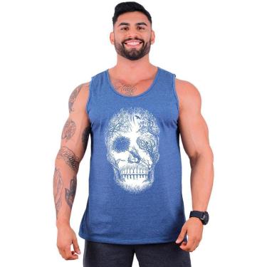 Imagem de Regata Clássica  MXD Conceito Forest Skull Masculina-Masculino