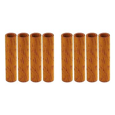 Imagem de GH603 Pacote com 8 capas de tubo de treliça de guitarra em jacarandá para manutenção e afinação de guitarra DIY