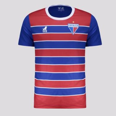 Imagem de Camisa Leão 1918 Fortaleza Stripe Azul - Leao 1918, GG