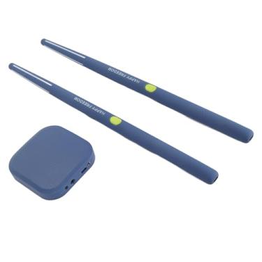 Imagem de Kit de Bateria Virtual, Bateria de Ar Eletrônico Portátil Silenciosa, Detecção Realista Movimento 3D, 8 Sons Domésticos