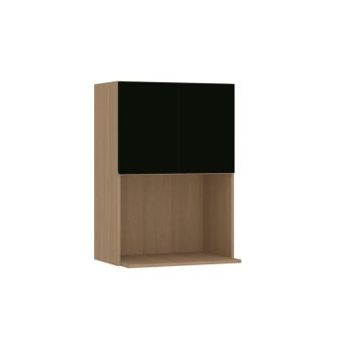 Imagem de Armário Aéreo para Micro-ondas 60cm 2 Portas Slim Luciane Móveis