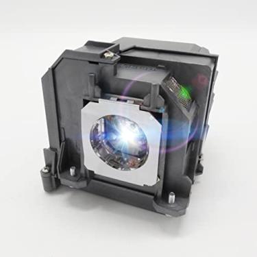 Imagem de CTLAMP Lâmpada De Projetor Substituição Qualidade A+ Para Elplp71 V13H010L71 Com Carcaça Compatível Epson Eb-1400Wi Eb-1410Wi Eb-470 H455A H455B H455C Brightlink 475Wi 480I Powerlite 470 480