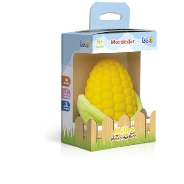 Imagem de Toyster - Minha Hortinha Milho Mordedor com Chocalho - Design Criativo e Seguro para Bebês - BDA