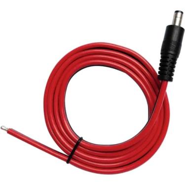 Imagem de LUVMOXE Cabo De Alimentação Cc 14Awg Com Rabicho, Conector Macho 3,3 Pés/1 M Para Fio Desencapado, Fonte Aberta, Reparo E Substituição, Iluminação Tiras, Cftv, Monitores, Etc. (Macho 5,5 Mm X 2,5 Mm
