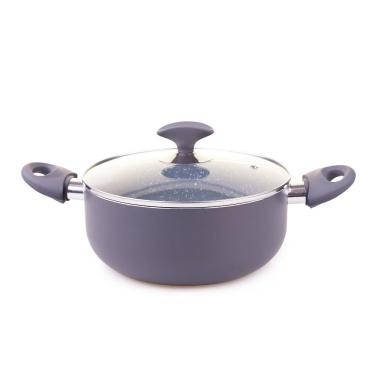 Imagem de Caçarola Revestimento Cerâmica 22cm Cazza Cinza