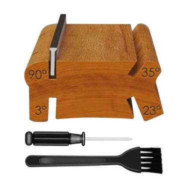 Imagem de MERIGLARE Lima de chanfradura de traste de guitarra de 3/23/35/90 graus, ferramenta de luthier de alto desempenho para nivelamento de traste de guitarra e baixo