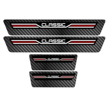 Imagem de Soleira Porta Sport Vermelho Carbono Classic 2006 2007 a 16 - Jhow Ade