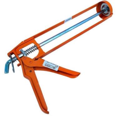 Imagem de Pistola Aplicador De Silicone Reforçado Aberto Veda Calha  - STARFER