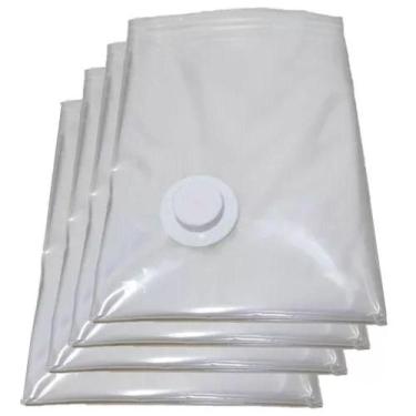 Imagem de Saco Para Guardar Roupas à Vácuo Tamanho P 50x60cm - BENE CASA