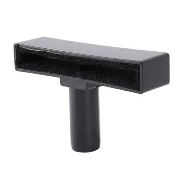 Imagem de Teto ventilador lâmina limpador espanador escova acessório lavável limpeza ferramenta para casa eficiente design inovador Material ABS 17,8x10,7 cm (Preto)