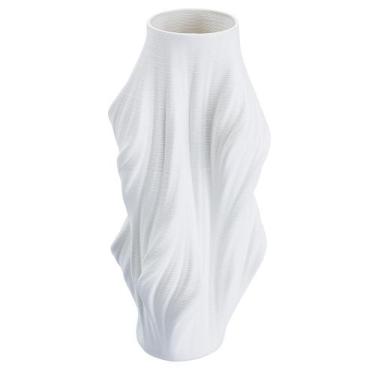 Imagem de Vaso Decorativo Para Sala Planta Off-White Cerâmica Rafimex