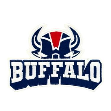 Imagem de Siam Accs Rugby Fans Buffalo City Team Patch bordado time favorito dos fãs de futebol americano, passar a ferro, costurar, para roupas, mochilas, jeans, motocicleta, costurar, jaquetas personalizadas