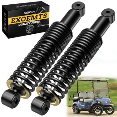 Imagem de EXOEMTS Amortecedores traseiros para carrinho de golfe Yamaha, amortecedores traseiros de carrinho de golfe resistente com molas, serve para G14 G16 G19 G20 G22 G29 Gas & Electric 1995-Up, substitui