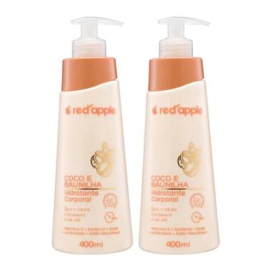 Imagem de Kit C2 Hidratante Corporal Coco e Baunilha 400ml  Red Apple - Red Appl
