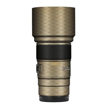 Imagem de Adesivo protetor de câmera de película de vinil para lente para Tamron 90 mm F2.8 adequado para Nikon Z Mount Protector Coat Accessories 90 2.8 (nuvens uspiciosas douradas)