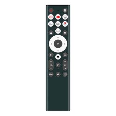 Imagem de AIDITIYMI Controle remoto de substituição ERF6B80HL compatível com Hisense TV Class A7 U9N 98UX U8 Series