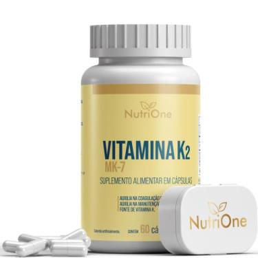 Imagem de Vitamina K2 Mk7 Menaquinona 60 Capsulas - Nutrione