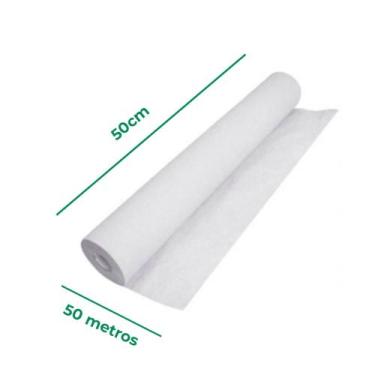 Imagem de Lençol Hospitalar Maca 50cm x 50Metro Braco Rolo - Real Papel