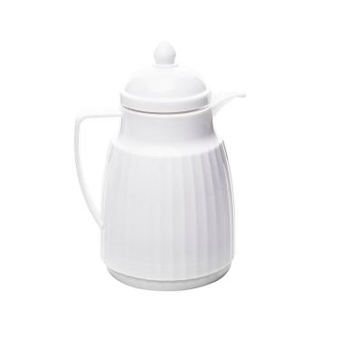 Imagem de Garrafa Térmica Wolff Essência 300ml em Plástico Isolamento Térmico Branca