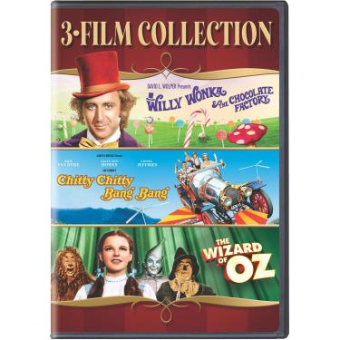 Imagem de Chitty Chitty Bang Bang / Willy Wonka & The Chocolate Factory / Wizard of OZ Triple Feature (DVD)