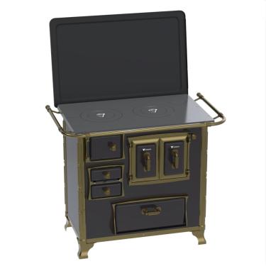 Imagem de Fogao a Lenha Venax GII n 1 Renaissance Preto SD