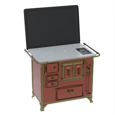 Imagem de Fogao a Lenha Venax n 2 Renaissance Chapa de Aluminio Tabaco Cald SD