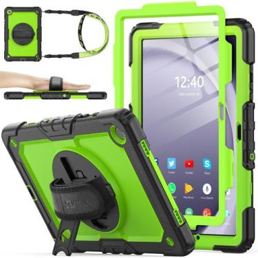 Imagem de Estojo SEYMAC para Samsung Galaxy Tab A9+ Plus 11" verde - SEYMAC stoc