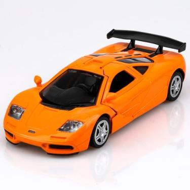 Imagem de Carro fundido sob pressão TOKAXI Mclaren F1 1/36 Scale Pull Back Orang