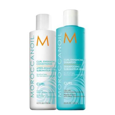 Imagem de Conjunto de shampoo e condicionador Moroccanoil Curl Enhancing 250mL