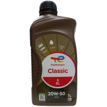 Imagem de Óleo Lubrificante do Motor Total Classic 20W50 API SL Mineral 1L - Tot