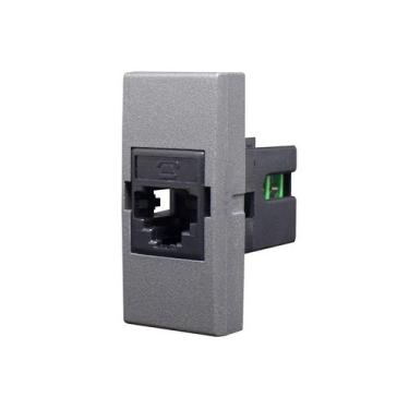 Imagem de Módulo Tomada RJ11 Inova Pro Class 85465 Grafite Alumbra